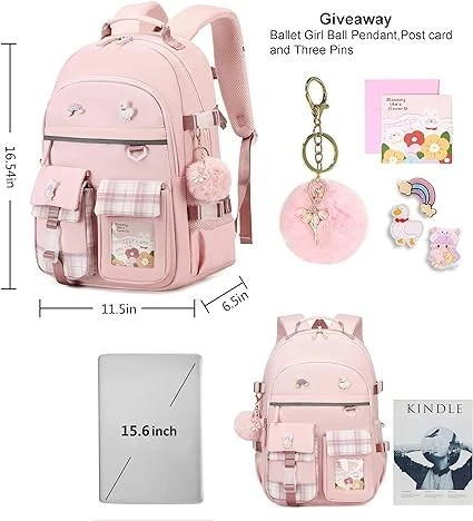 Kids Kindergarten Elementary College Backpacks
